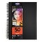 Zieler® A5 Spiral Bound Hardback Mixed Media Sketchbook (Portrait), 150gsm, 50 sheets (6 in x 8 in)